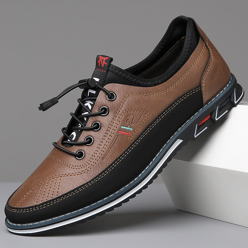 (🔥50% de descuento hoy - ¡no te lo pierdas!) - Zapatos ortopédicos suaves y cómodos de cuero genuino hechos a mano para hombres