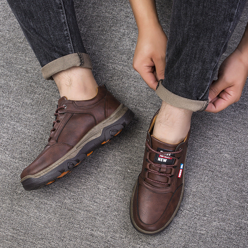(🔥50% de descuento hoy - ¡no te lo pierdas!) - Zapatos casuales de piel de becerro italianos suaves y cómodos