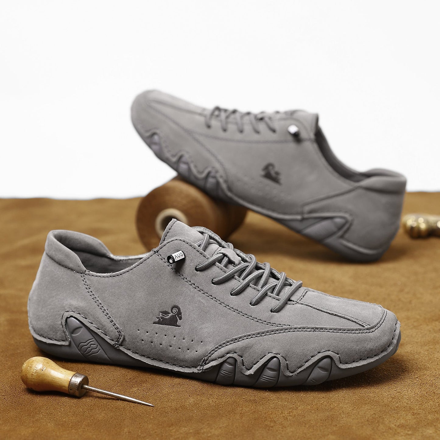 [60% de descuento por tiempo limitado, no te lo pierdas] Zapatos de cuero italianos elegantes y cómodos hechos a mano (soporte de arco, caminata más fácil)