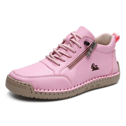 ⏰Último día 50% de descuento🔥Zapatos ortopédicos unisex de cuero de becerro👞Duraderos, antideslizantes | Impermeables | Soporte para el arco del pie | Alivio del dolor