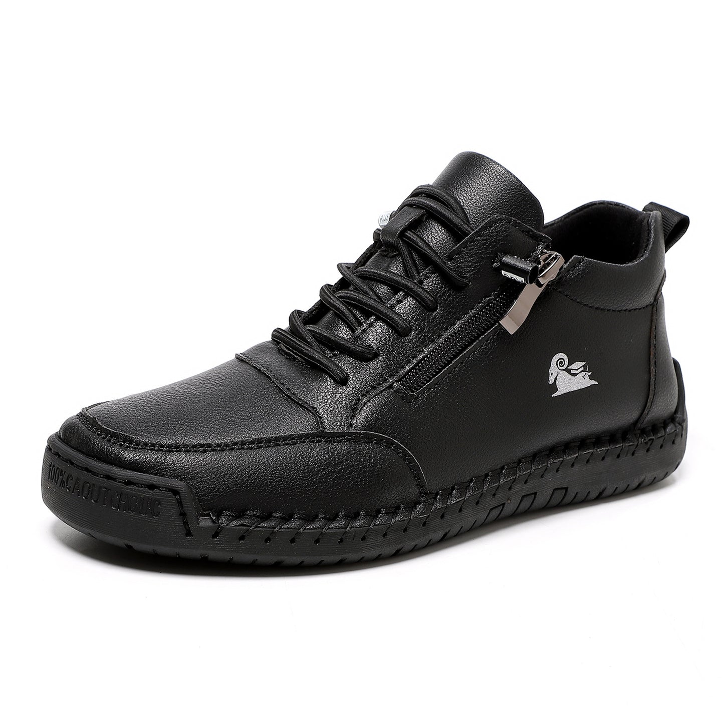 ⏰Último día 50% de descuento🔥Zapatos ortopédicos unisex de cuero de becerro👞Duraderos, antideslizantes | Impermeables | Soporte para el arco del pie | Alivio del dolor