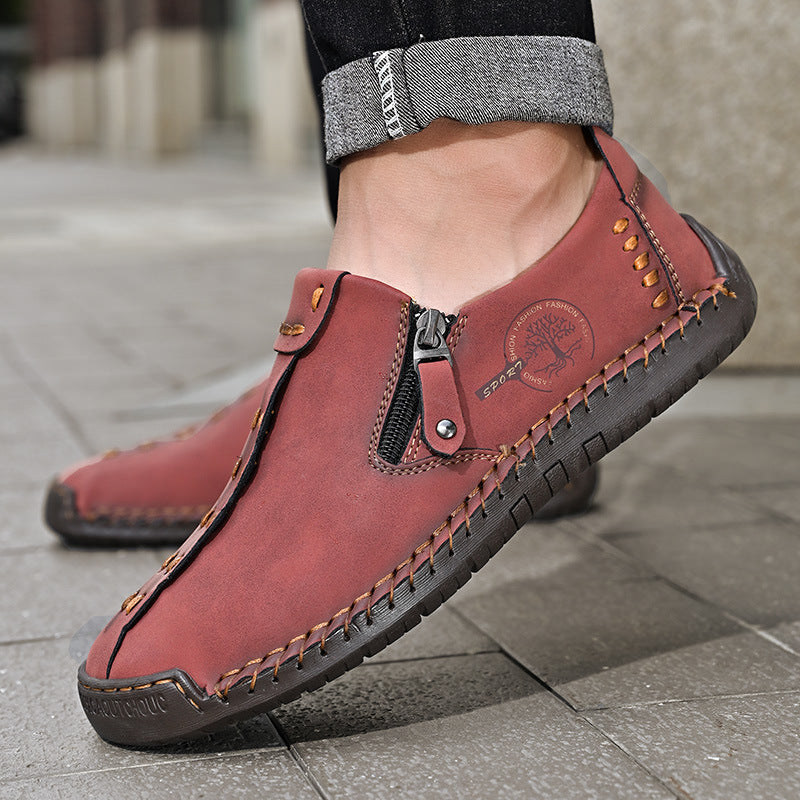 【🎉 60% de descuento por tiempo limitado, solo hoy. ¡No te lo pierdas!】 - Zapatos ortopédicos para hombre hechos con piel de becerro australiana. 👞 Caminata cómoda y alivio del dolor ✅