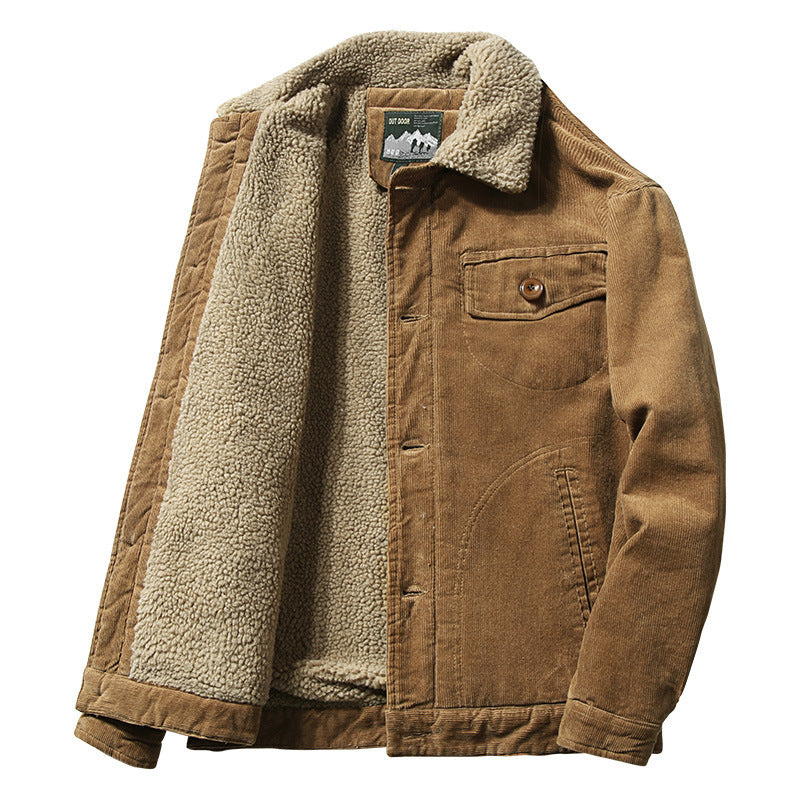 🔥Ofertas especiales de año nuevo 2026 🔥 Chaqueta de plumas de invierno vintage de algodón lavado para hombre