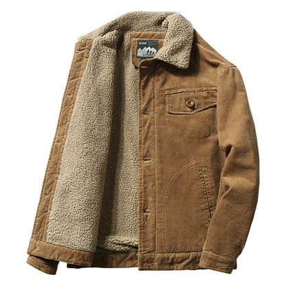🔥Ofertas especiales de año nuevo 2026 🔥 Chaqueta de plumas de invierno vintage de algodón lavado para hombre