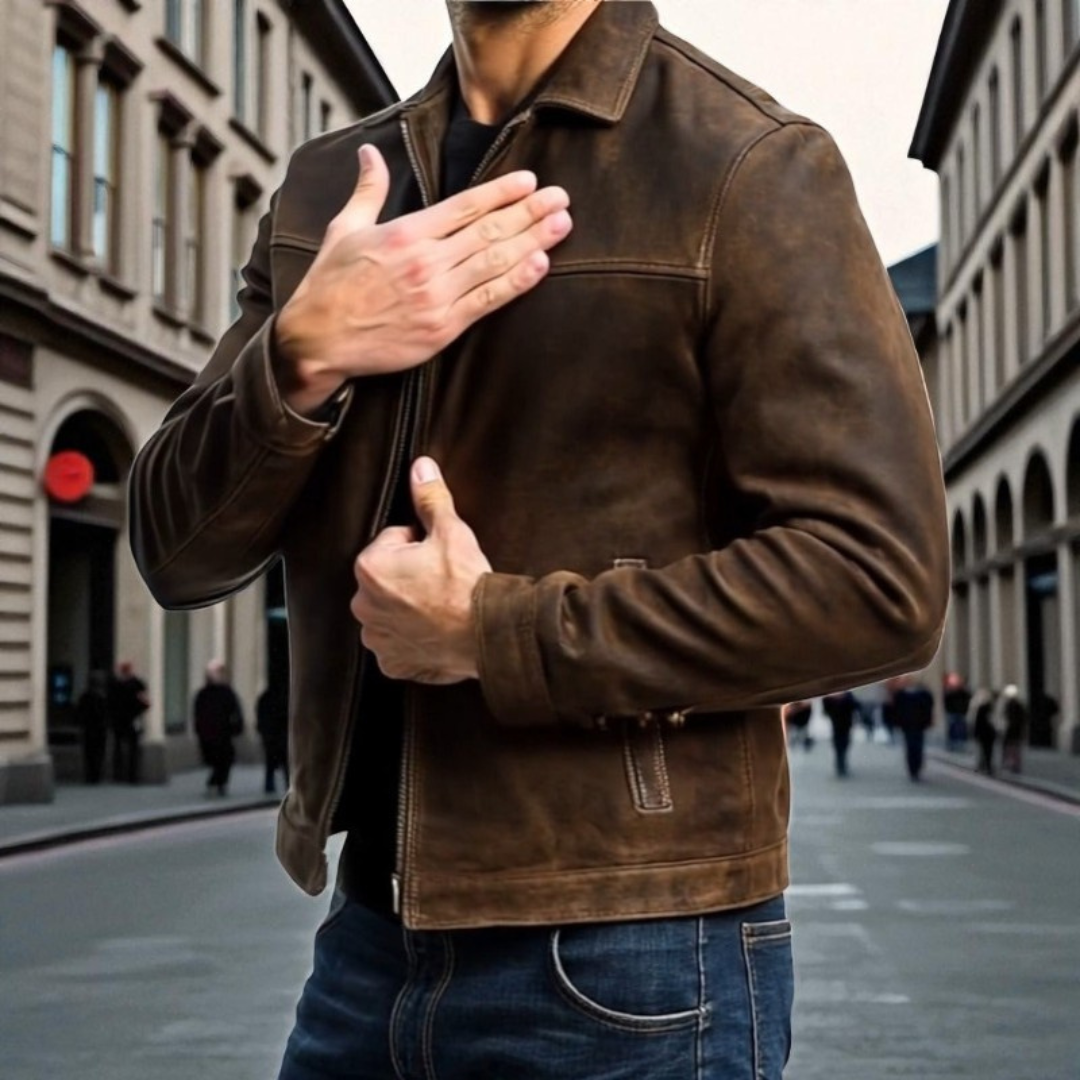 Cardiff ™ | Chaqueta de cuero Ashford