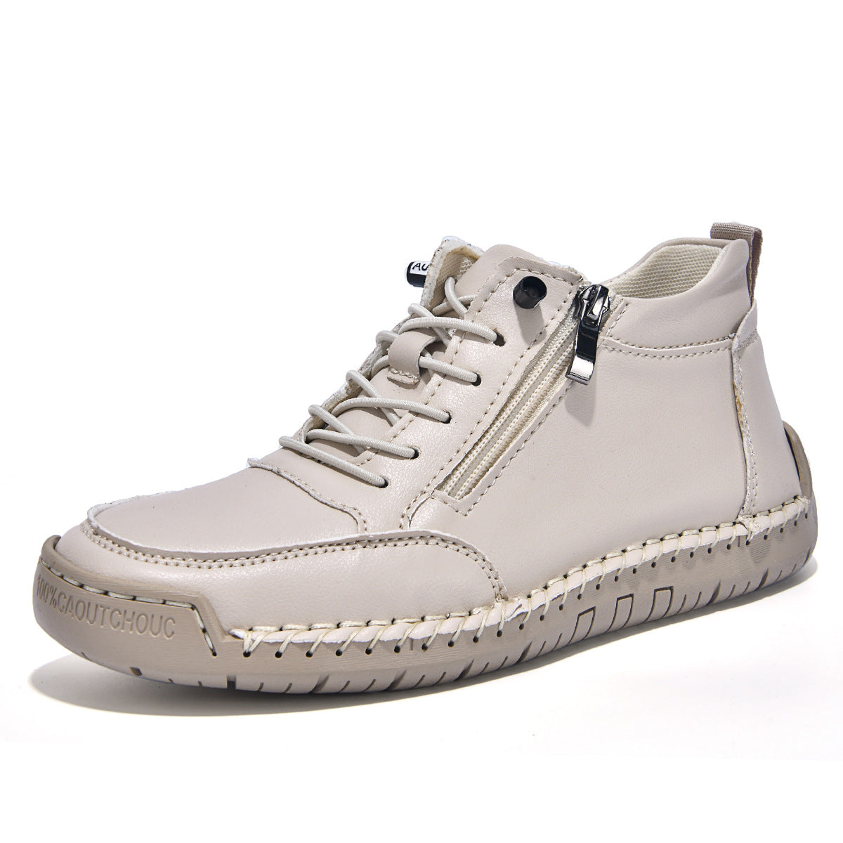 ⏰ÚLTIMO DÍA - 70% DE DESCUENTO🛒 Botas casuales de cuero para hombre: calzado cómodo para exteriores, ideal para el uso diario y para conducir