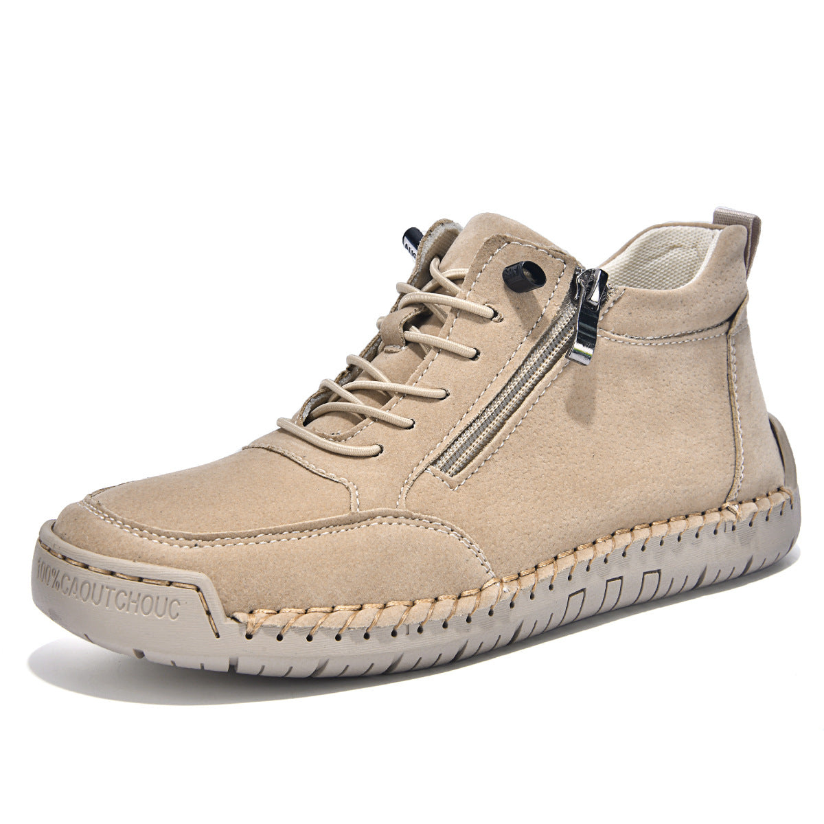 ⏰ÚLTIMO DÍA - 70% DE DESCUENTO🛒 Botas casuales de cuero para hombre: calzado cómodo para exteriores, ideal para el uso diario y para conducir