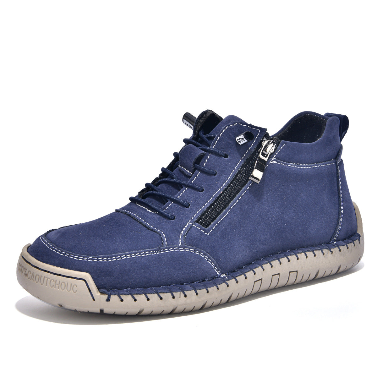 ⏰ÚLTIMO DÍA - 70% DE DESCUENTO🛒 Botas casuales de cuero para hombre: calzado cómodo para exteriores, ideal para el uso diario y para conducir