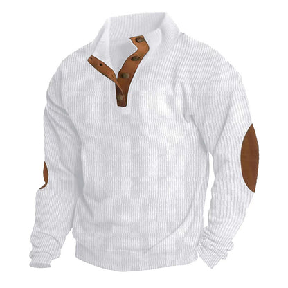 🔥 Ofertas especiales de año nuevo 2026-Sudadera de manga larga con cuello alto estilo retro para hombre