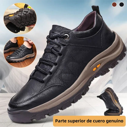 (🔥50% de descuento hoy - ¡no te lo pierdas!) - Zapatos casuales de piel de becerro italianos suaves y cómodos