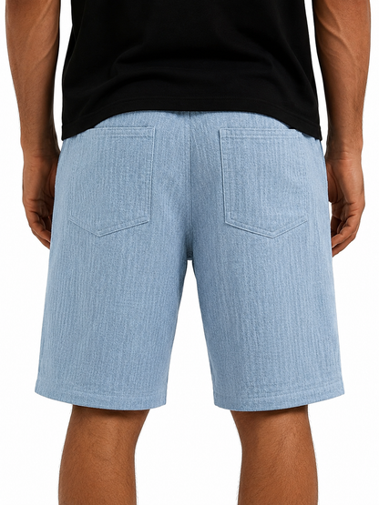 Men's Comfortable Cotton Linen Basic Shorts
