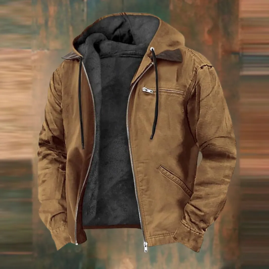 🔥Ofertas especiales de año nuevo 2026: chaqueta con capucha, cremallera y forro polar