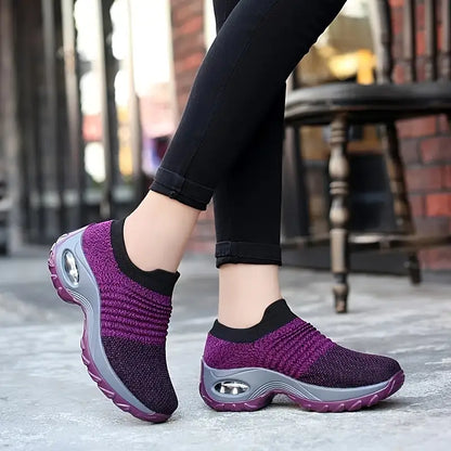 【🔥60% de descuento hoy - ¡no te lo pierdas!】🔥Zapatillas ortopédicas súper cómodas con colchón de aire✅Soporte de arco, mayor comodidad