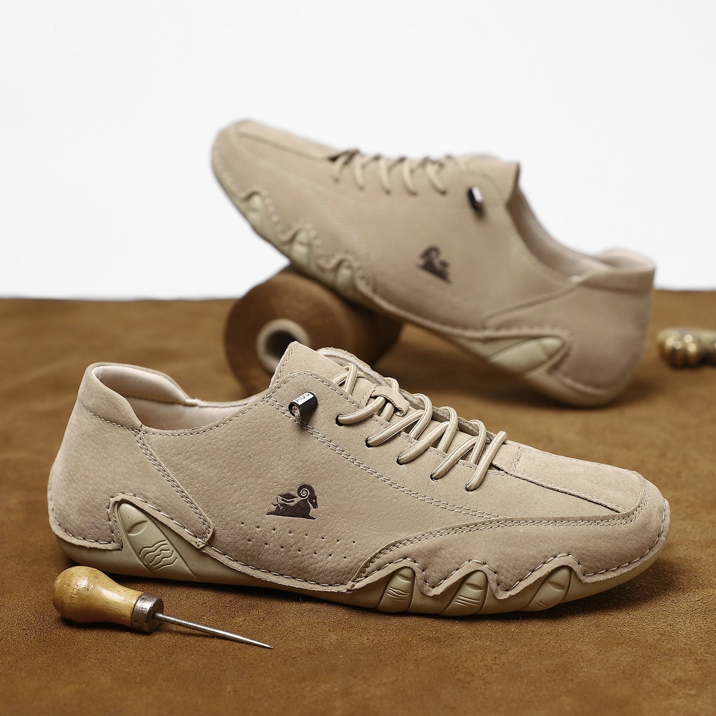 [60% de descuento por tiempo limitado, no te lo pierdas] Zapatos de cuero italianos elegantes y cómodos hechos a mano (soporte de arco, caminata más fácil)