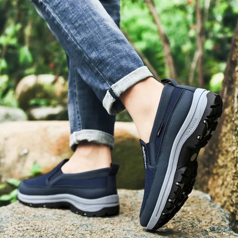 (🔥50% de descuento hoy - no te lo pierdas) ⏰ - Zapatos ortopédicos de lujo italianos de marca, suaves y cómodos, hechos de cuero cepillado (soporte - alivio del dolor en los pies)
