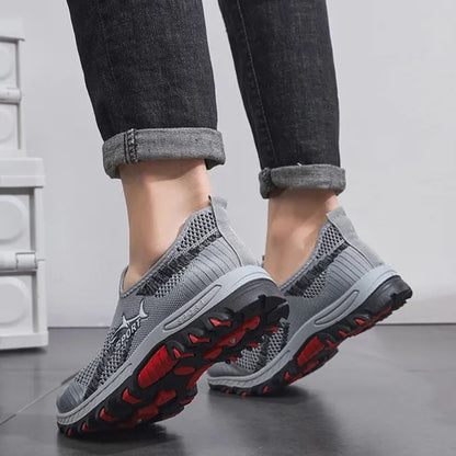 (🔥50% de descuento hoy - ¡no te lo pierdas!) ⏰ - ¡SUAVE! ¡Respirable! Zapatos de senderismo impermeables para hombres y mujeres, adecuados para cualquier terreno (alivian el dolor de pies)