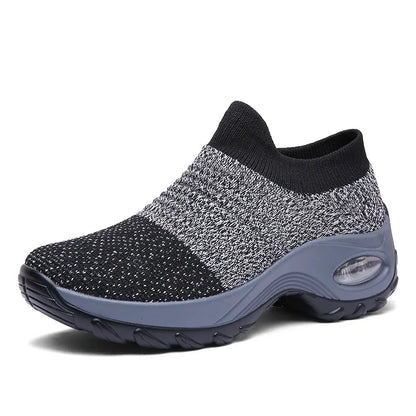 【🔥60% de descuento hoy - ¡no te lo pierdas!】🔥Zapatillas ortopédicas súper cómodas con colchón de aire✅Soporte de arco, mayor comodidad
