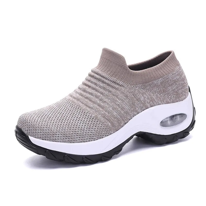 【🔥60% de descuento hoy - ¡no te lo pierdas!】🔥Zapatillas ortopédicas súper cómodas con colchón de aire✅Soporte de arco, mayor comodidad
