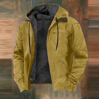 🔥Ofertas especiales de año nuevo 2026: chaqueta con capucha, cremallera y forro polar